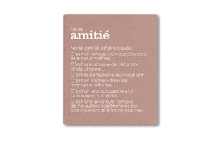 Jeté « Notre amitié »