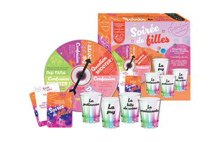 Jeu de cartes et roulettes « Soirée de filles »