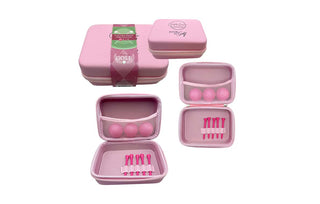 Étui de golf rose – Ensemble d’accessoires