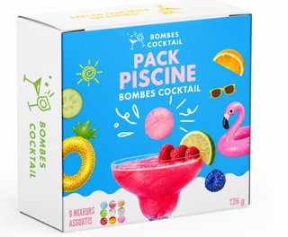 Pack fête à la piscine – 9 bombes cocktail