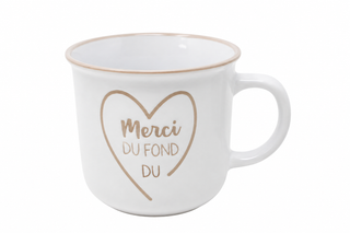 Tasse en céramique – Merci / Thank You