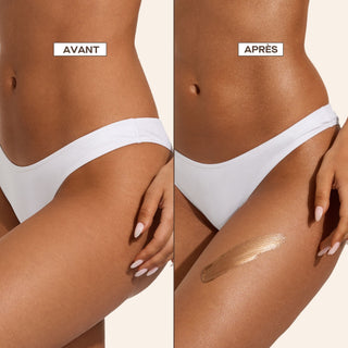 GLOWGLACÉ - Huile sèche scintillante vanille luxueuse
