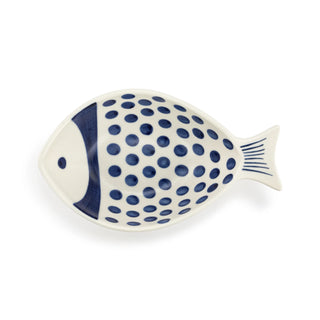 COUPE À BONBONS – POISSON BLEU & BLANC