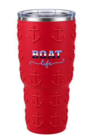 Tasse isotherme Boat Life – Rouge