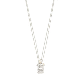 FIRE necklace 2-in-1 set, silver-plated