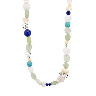 Collier DREAM bleu/argenté