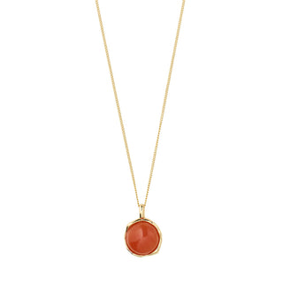 SENSE necklace gold-plated/agate