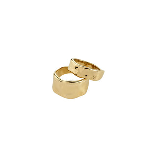 EMBER rings 2-in-1 set. gold-plated