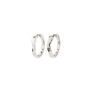 EMBER hoop earrings silver-plated