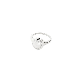 HERE- bague plaquée argent