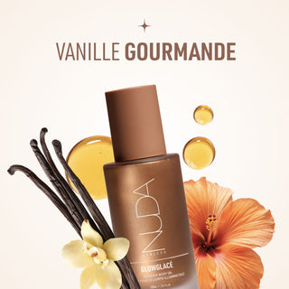 GLOWGLACÉ - Huile sèche scintillante vanille luxueuse