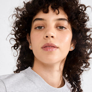 Boucles d’oreilles HAZE – Argentées