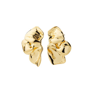 SOLARI - Boucles d’oreilles plaquées or