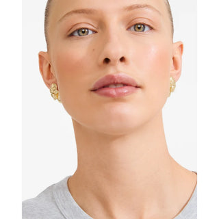 SOLARI - Boucles d’oreilles plaquées or