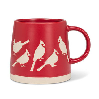 Tasse à large base avec cardinaux