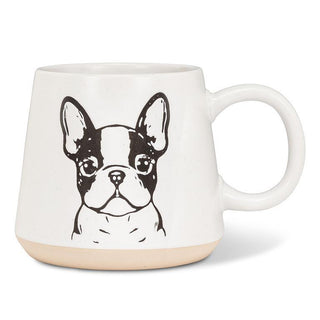 Tasse surdimensionnée avec Boston Terrier