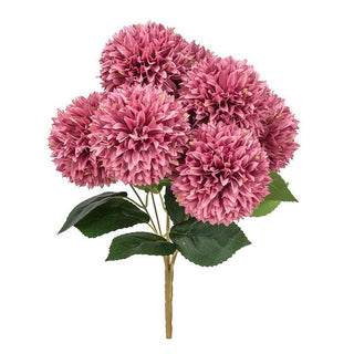 Bouquet de dahlias pompons – Rose