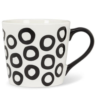 TASSE AU MOTIF CERCLES BOUCLÉS