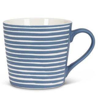 Tasse à rayures graphiques
