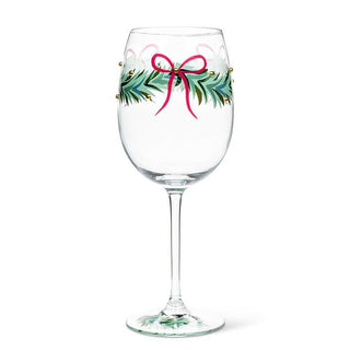 Coupe à vin couronne & boucle