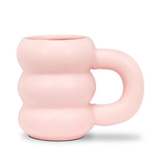 TASSE À BULLES – ROSE MAT