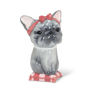 Vase bouledogue français