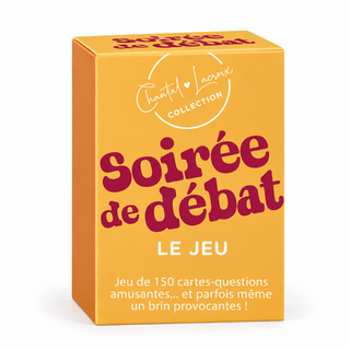 Jeu de cartes « Soirée de débat »