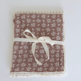 Linges à vaisselle en mousseline et coton – Ensemble de 2