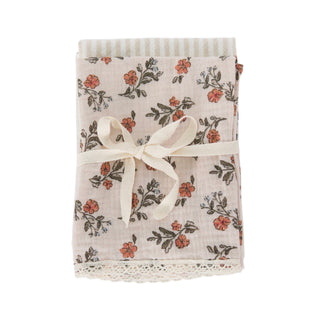Linges à vaisselle en mousseline et coton – Ensemble de 2