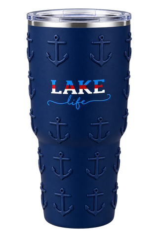 Tasse isotherme Lake Life – Bleu marine