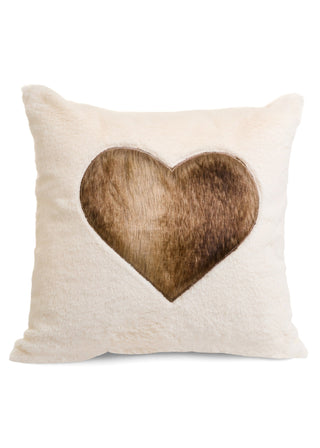 Coussin décoratif avec cœur