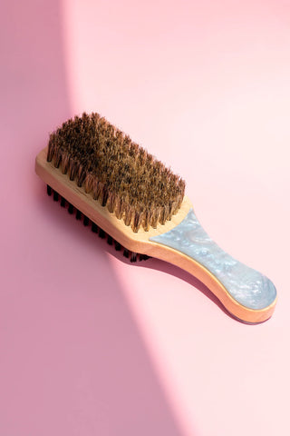 Mini brosse lissante double face