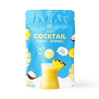 Bombes à cocktail Piña Colada