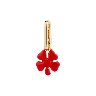 CHARM recycled clover pendant gold-plated