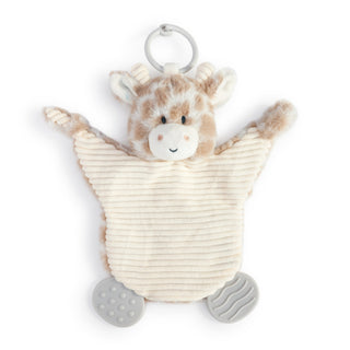 Doudou d’éveil Girafe avec anneau de dentition