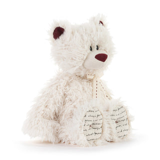 Peluche ourson crème