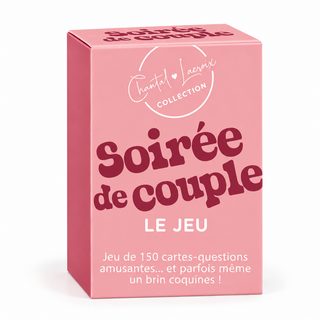 Jeu de cartes « Soirée de couple »