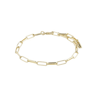 Ronja bracelet chaîne trombone recyclée or
