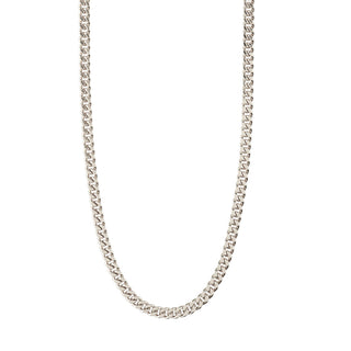 Necklace Fuchsia Silver Plated