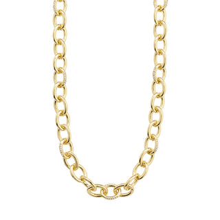 AMIRI recycled necklace gold-plated