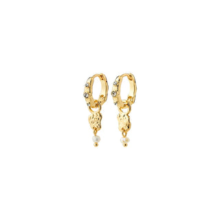 SLOAN - Boucles d’oreilles plaquées or