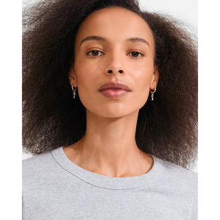 SLOAN - Boucles d’oreilles plaquées or