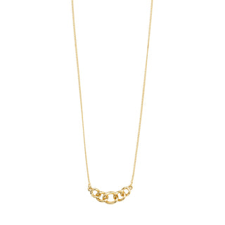 WRENLEY recycled necklace gold-plated