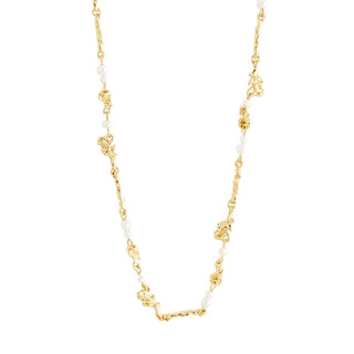 SLOAN - Collier de perles plaqué or