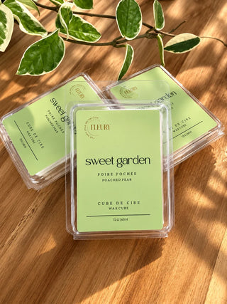 Cube de cire Sweet garden