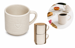 Ensemble de 2 tasses Adèle