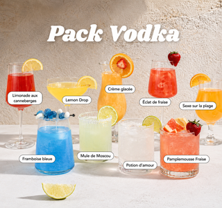 Pack Vodka – 9 bombes cocktail