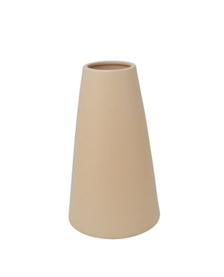 Vase conique crème