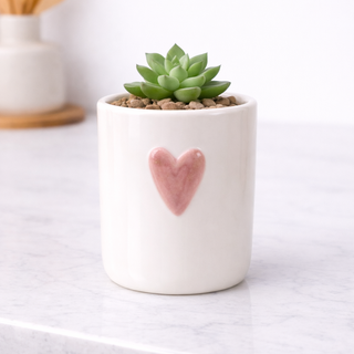 Pot en grès Coeur
