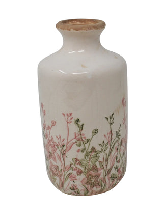 Vase antique fleurettes